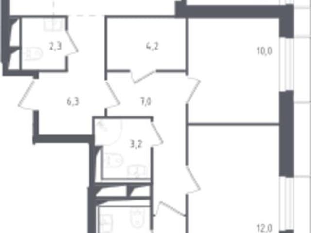 Квартира продажа в Красногорск, Кабардино-Балкарская Республика