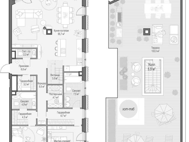 Квартира продажа в Пресненский район, Москва