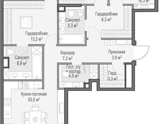 Квартира продажа в Пресненский район, Москва