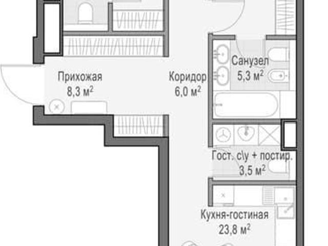 Квартира продажа в Пресненский район, Москва