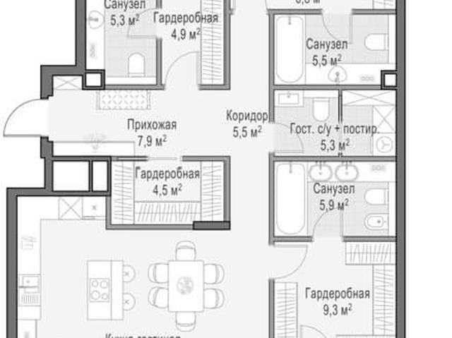 Квартира продажа в Пресненский район, Москва