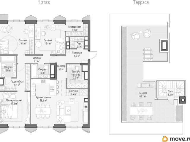 Квартира продажа в Пресненский район, Москва
