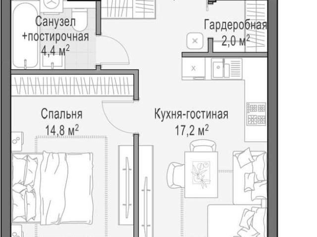 Квартира продажа в Пресненский район, Москва
