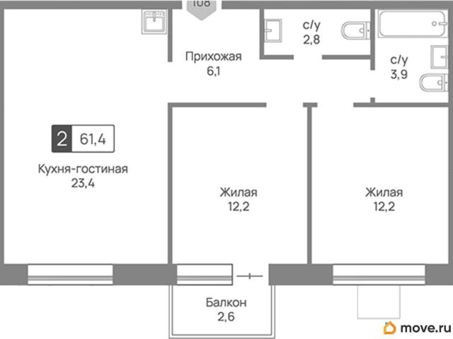 Квартира продажа в Отрадное, Кабардино-Балкарская Республика
