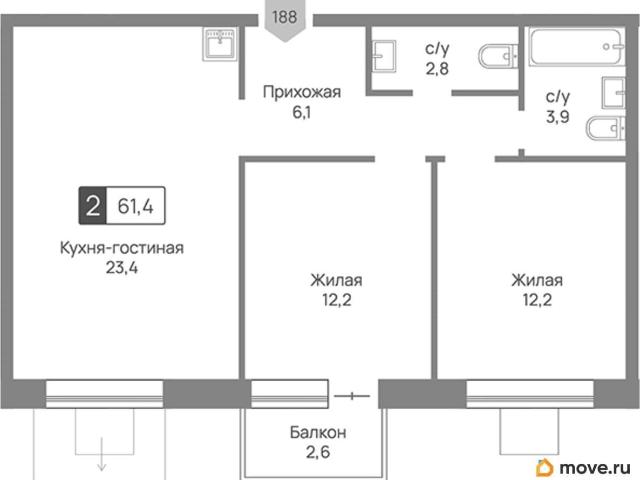 Квартира продажа в Отрадное, Кабардино-Балкарская Республика