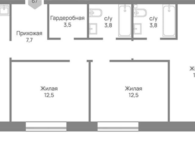 Квартира продажа в Отрадное, Кабардино-Балкарская Республика