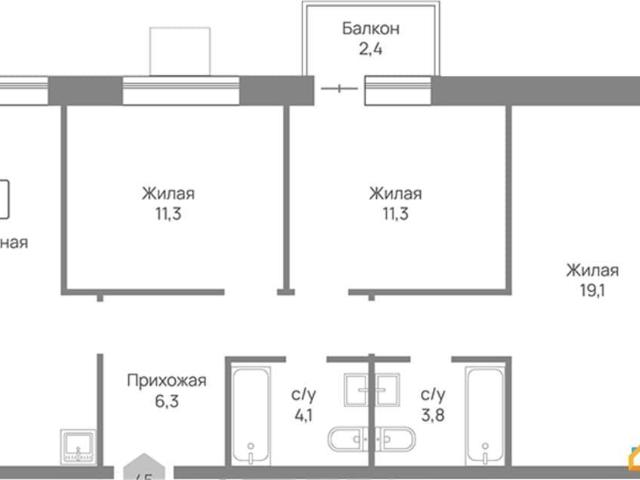 Квартира продажа в Отрадное, Кабардино-Балкарская Республика