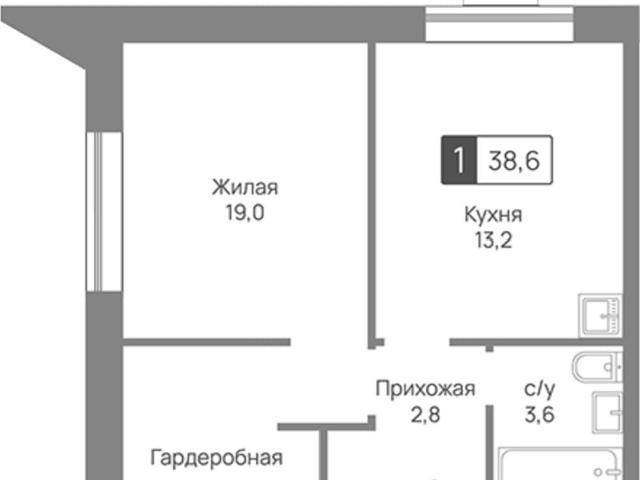 Квартира продажа в Отрадное, городской округ Красногорск
