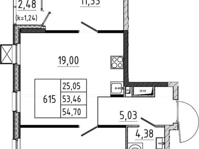 Квартира продажа в Поварово, Кабардино-Балкарская Республика