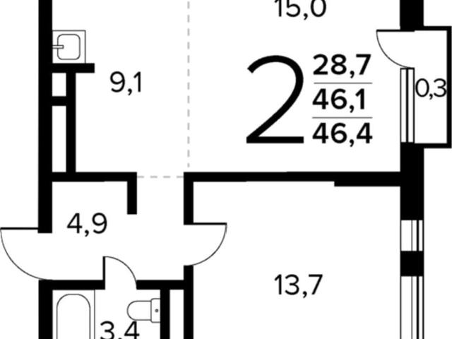 Квартира продажа в район Троицк, Центральный федеральный округ