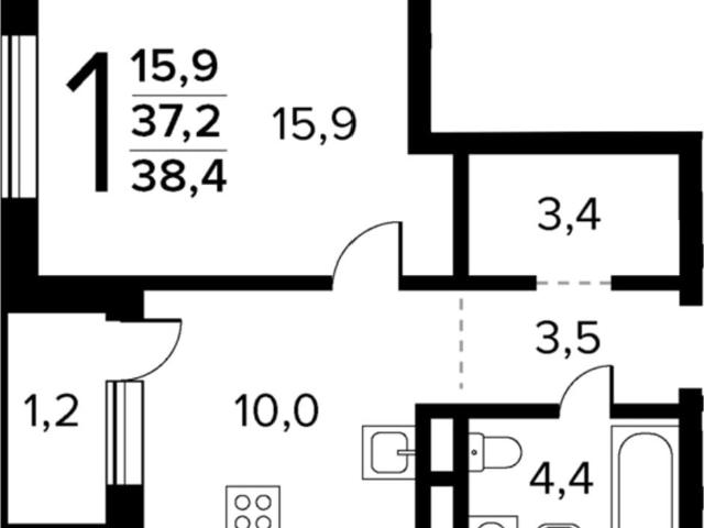 Квартира продажа в район Троицк, Центральный федеральный округ