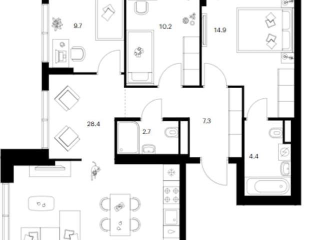 Квартира продажа в СТ «Юннат-2», район Коммунарка