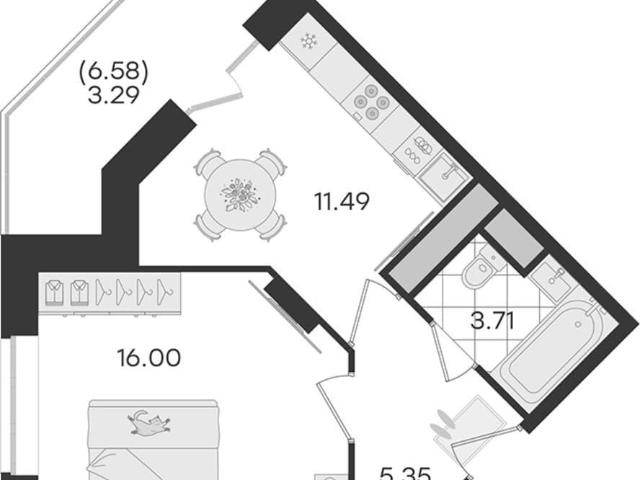 Квартира продажа в Подольск, Кабардино-Балкарская Республика