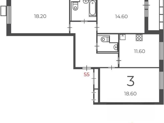 Квартира продажа в Щиброво, Москва