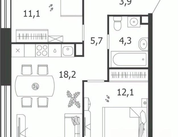 Квартира продажа в Даниловский, Москва