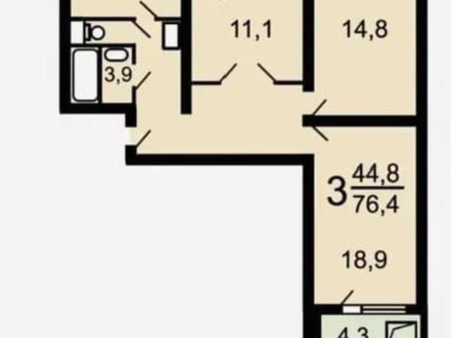 Квартира продажа в Люберецкие поля, Москва