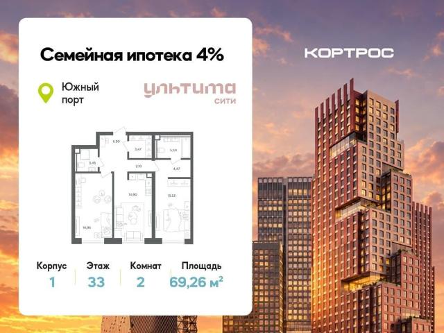 Квартира продажа в район Печатники, Москва