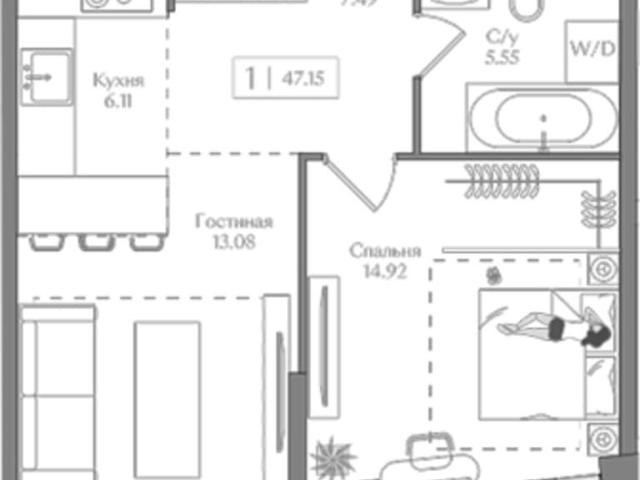 Квартира продажа в Черкизово, Москва