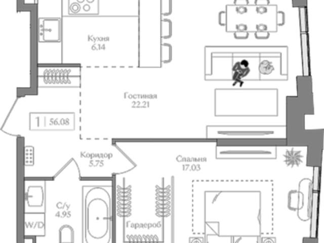 Квартира продажа в Черкизово, Москва
