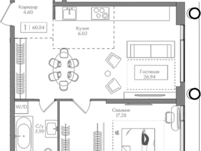 Квартира продажа в Черкизово, Москва