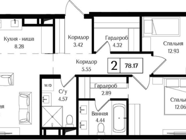 Квартира продажа в Черкизово, Москва