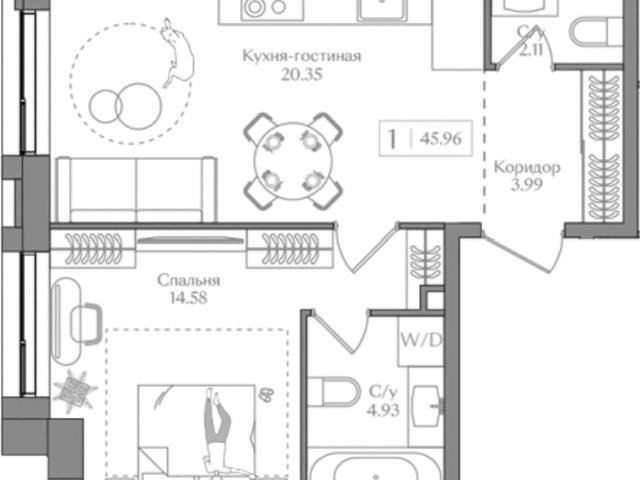 Квартира продажа в Черкизово, Москва