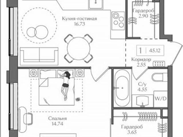 Квартира продажа в Черкизово, Москва