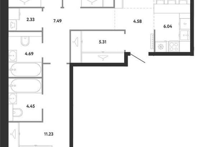 Квартира продажа в район Марьина Роща, Москва