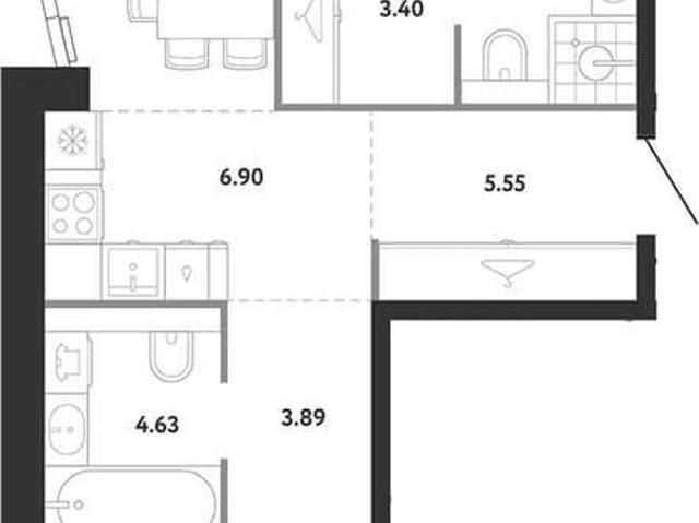 Квартира продажа в район Марьина Роща, Москва