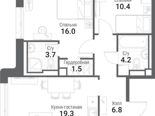 Квартира продажа в Даниловский, Москва