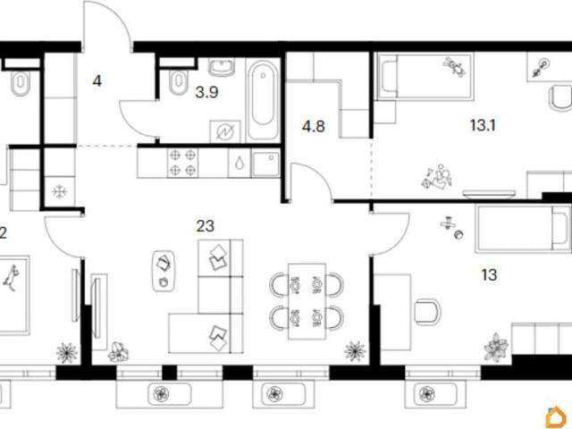 Квартира продажа в Королев, Кабардино-Балкарская Республика