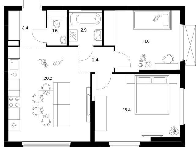 Квартира продажа в Королев, Кабардино-Балкарская Республика