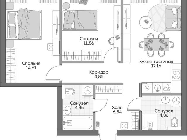 Квартира продажа в Даниловский, Москва
