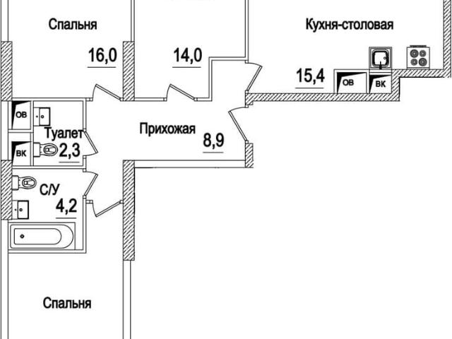Квартира продажа в ЖК «Рассказово», район Внуково