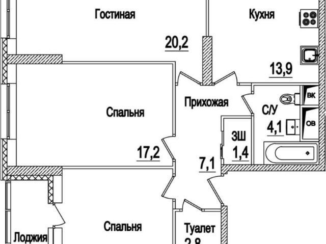 Квартира продажа в Внуково