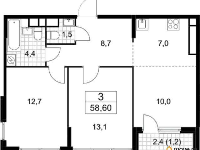 Квартира продажа в Москва