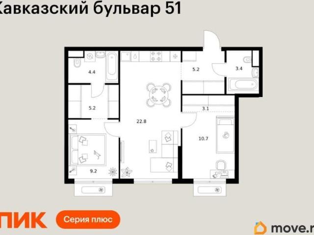 Квартира продажа в Москва