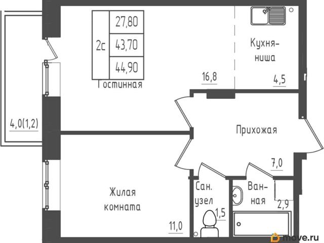Квартира продажа в Жилой комплекс 