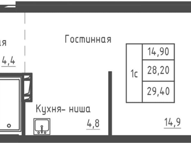 Квартира продажа в Жилой комплекс 