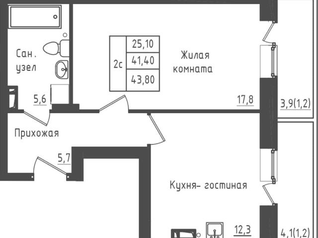 Квартира продажа в Жилой комплекс 