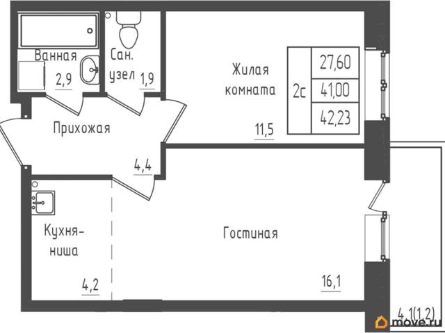 Квартира продажа в Жилой комплекс 