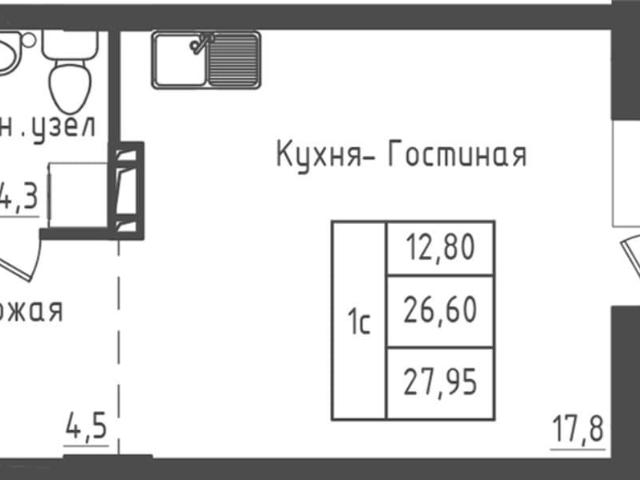 Квартира продажа в Жилой комплекс 