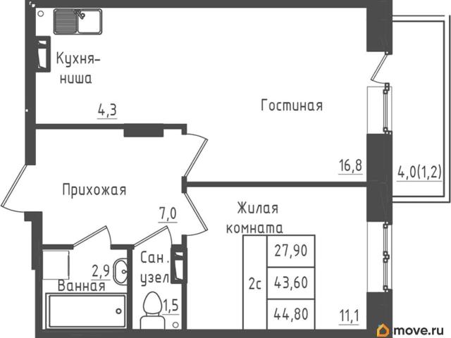 Квартира продажа в Жилой комплекс 