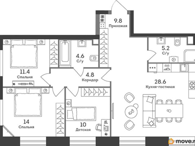 Квартира продажа в Даниловский, Москва
