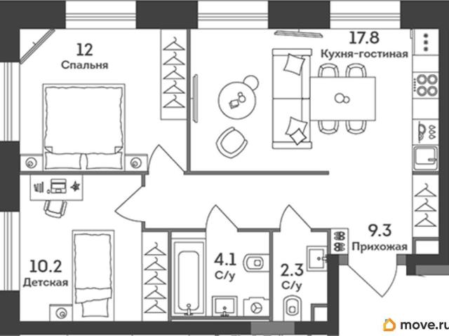 Квартира продажа в Даниловский, Москва