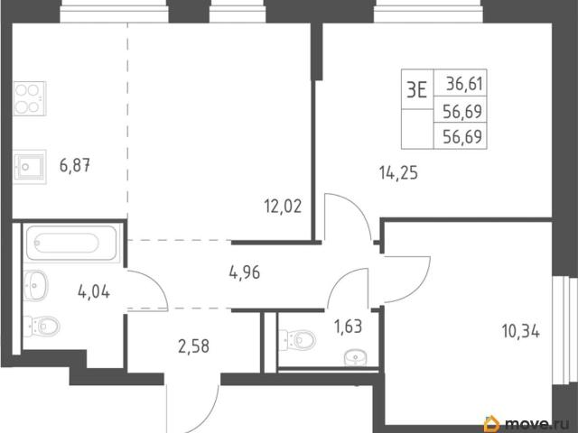 Квартира продажа в Коробово, Кабардино-Балкарская Республика