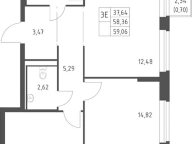 Квартира продажа в Коробово, Кабардино-Балкарская Республика