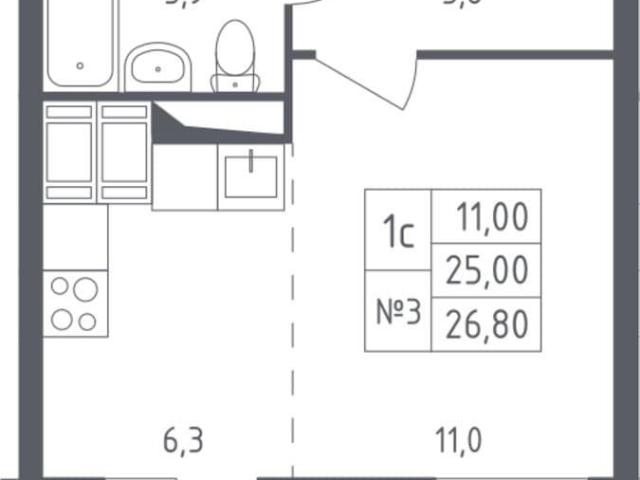 Квартира продажа в Путилково, Кабардино-Балкарская Республика