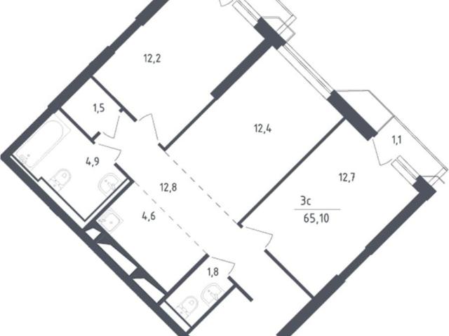 Квартира продажа в Красногорск, Кабардино-Балкарская Республика