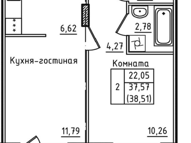 Квартира продажа в Жилой комплекс 